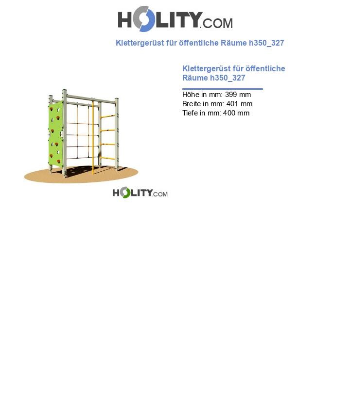 Klettergerüst für öffentliche Räume h350_327
