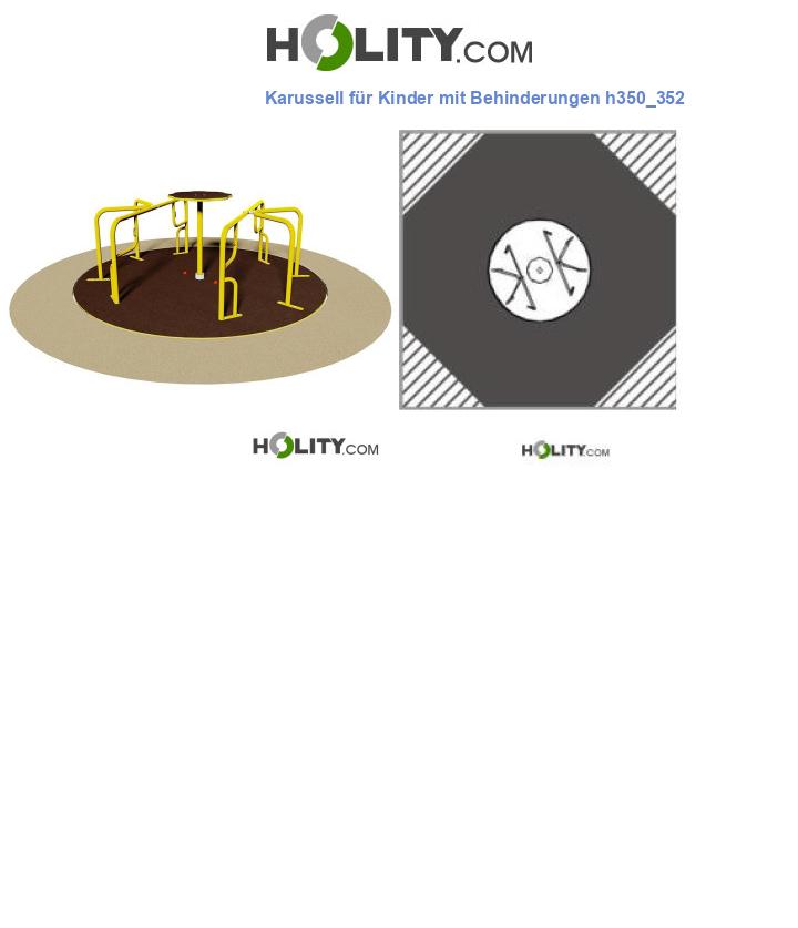 Karussell für Kinder mit Behinderungen h350_352