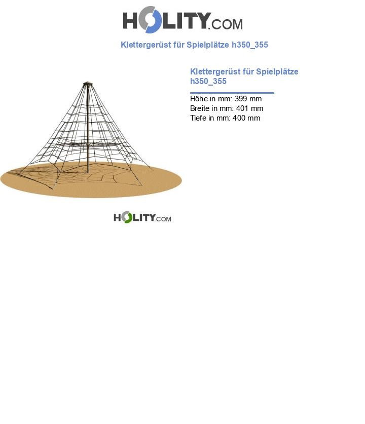 Klettergerüst für Spielplätze h350_355