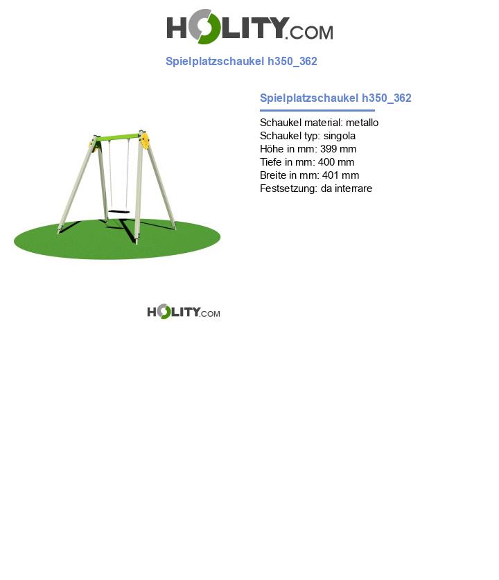 Spielplatzschaukel h350_362