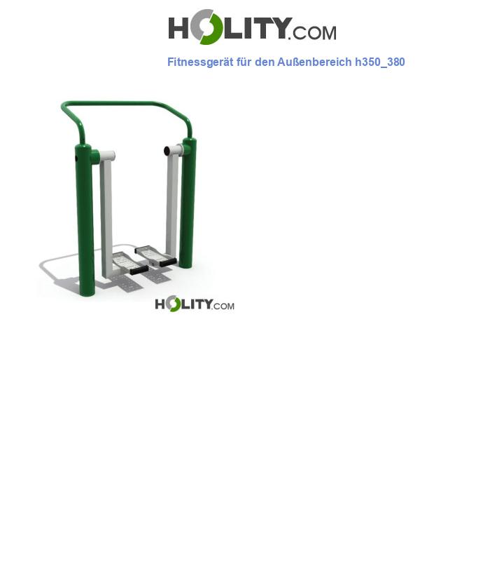 Fitnessgerät für den Außenbereich h350_380
