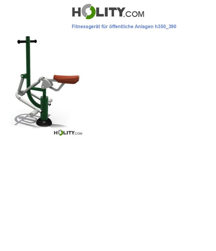 Fitnessgerät für öffentliche Anlagen h350_390