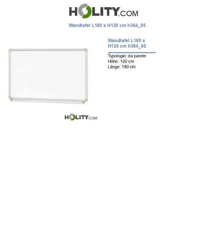 Wandtafel L180 x H120 cm h364_05