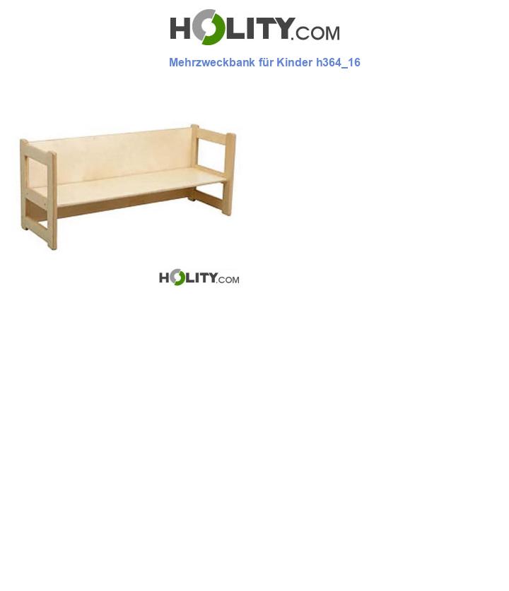 Mehrzweckbank für Kinder h364_16