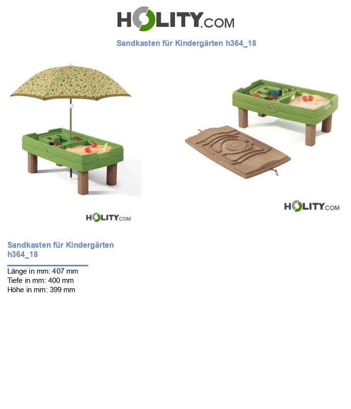 Sandkasten für Kindergärten h364_18