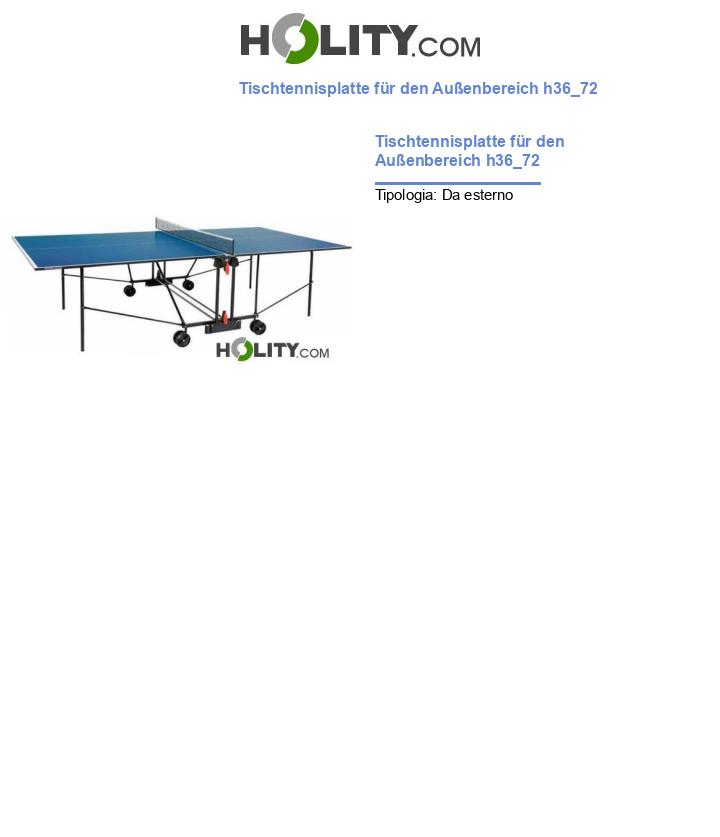 Tischtennisplatte für den Außenbereich h36_72