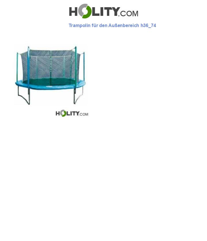Trampolin für den Außenbereich h36_74