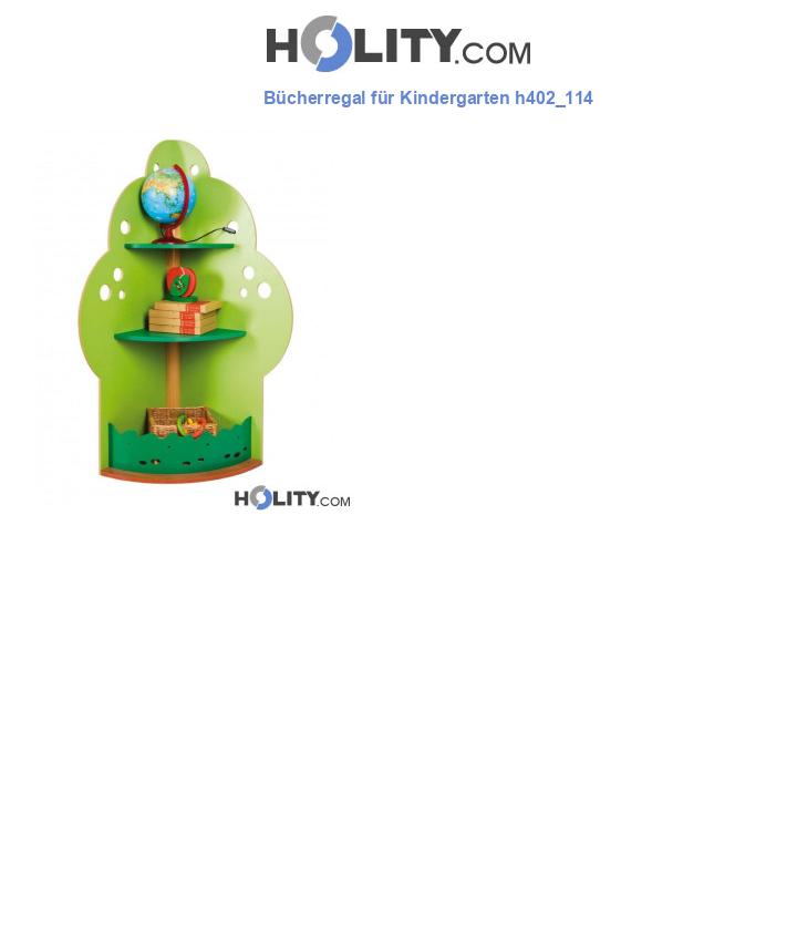 Bücherregal für Kindergarten h402_114