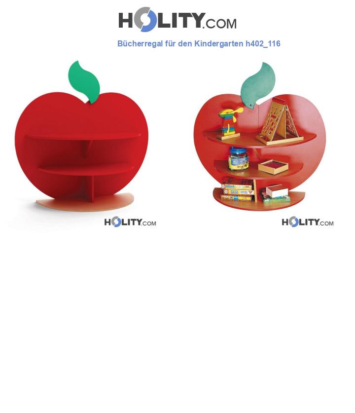 Bücherregal für den Kindergarten h402_116