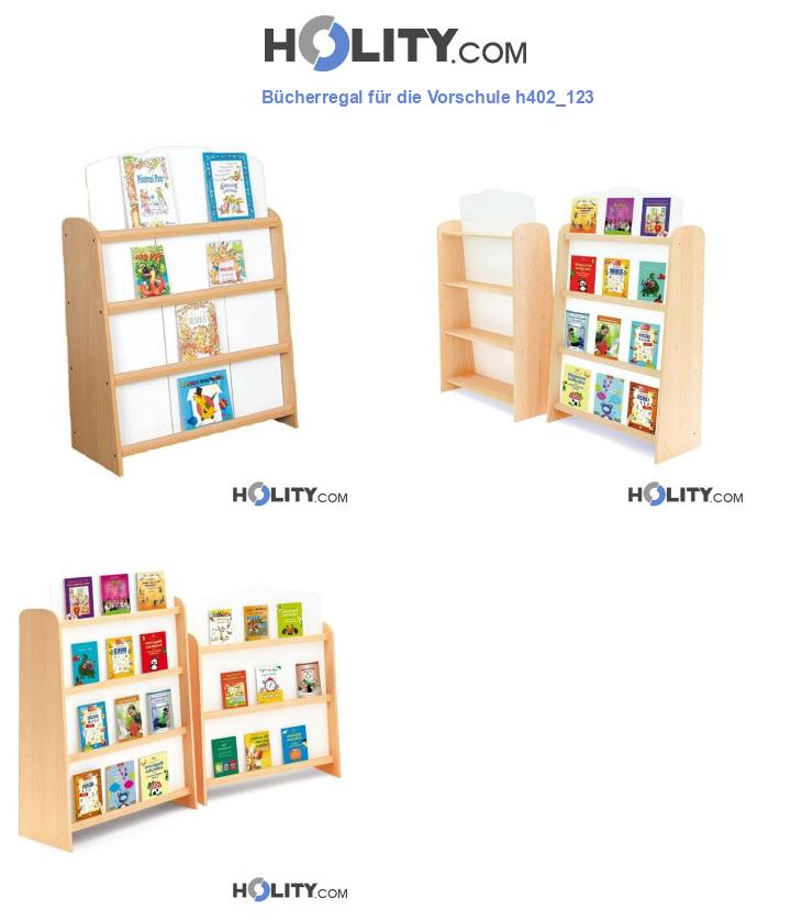 Bücherregal für die Vorschule h402_123