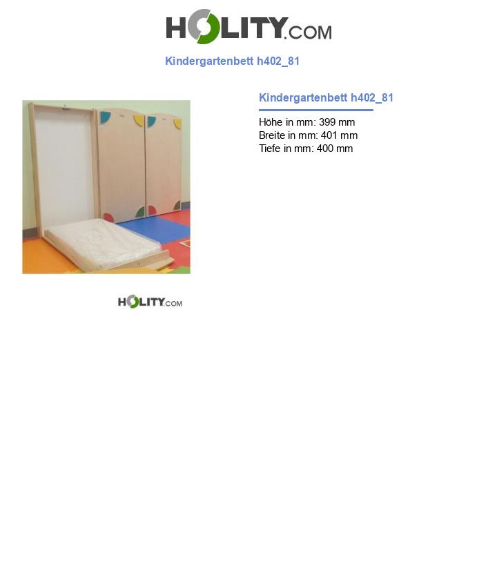 Kindergartenbett h402_81