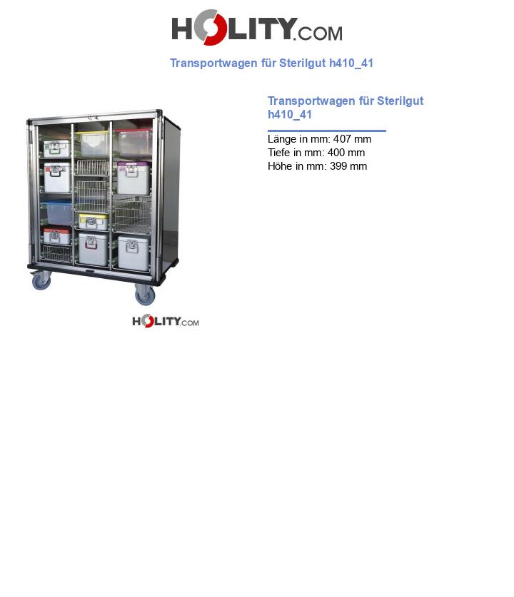 Transportwagen für Sterilgut h410_41