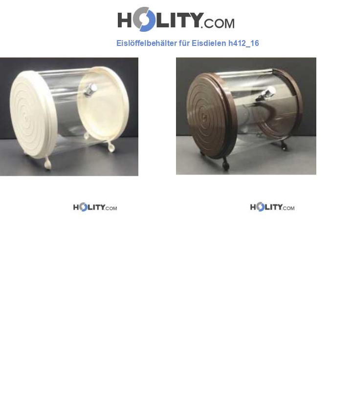 Eislöffelbehälter für Eisdielen h412_16