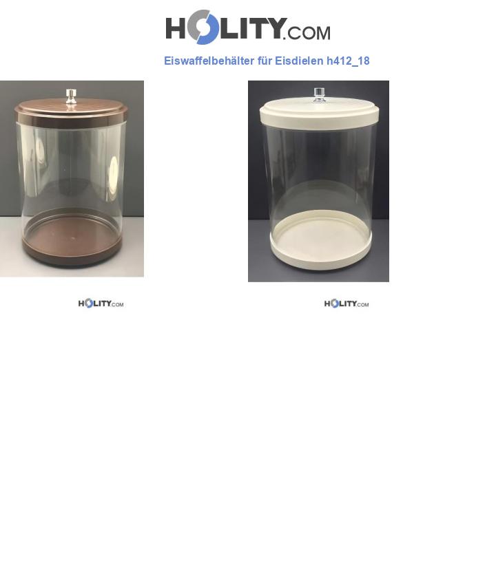 Eiswaffelbehälter für Eisdielen h412_18