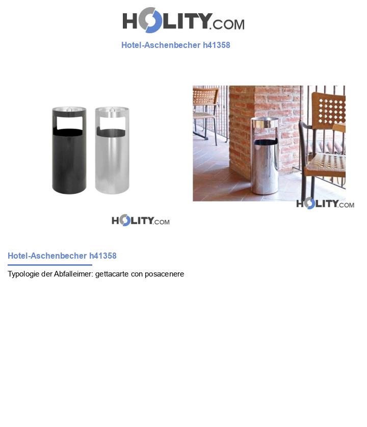 Hotel-Aschenbecher h41358