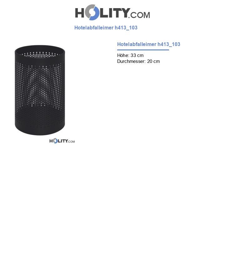 Hotelabfalleimer h413_103