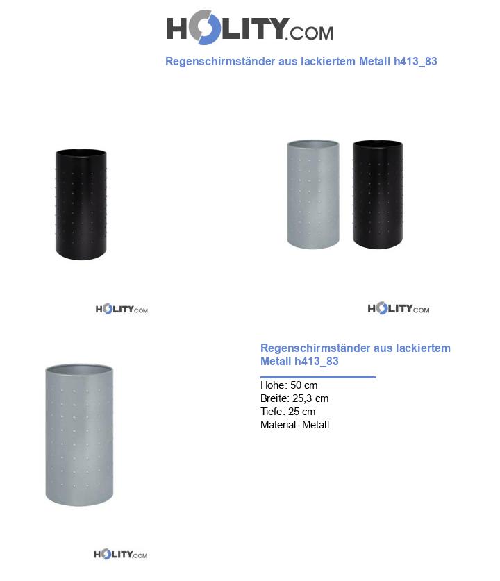 Regenschirmständer aus lackiertem Metall h413_83