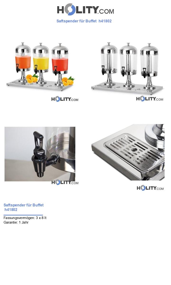 Saftspender für Buffet  h41802
