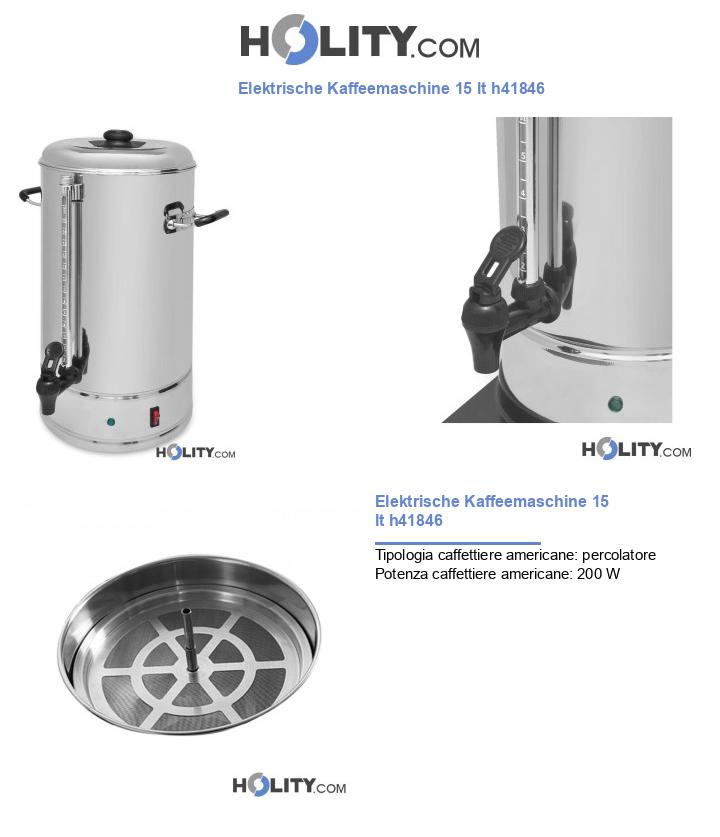 Elektrische Kaffeemaschine 15 lt h41846