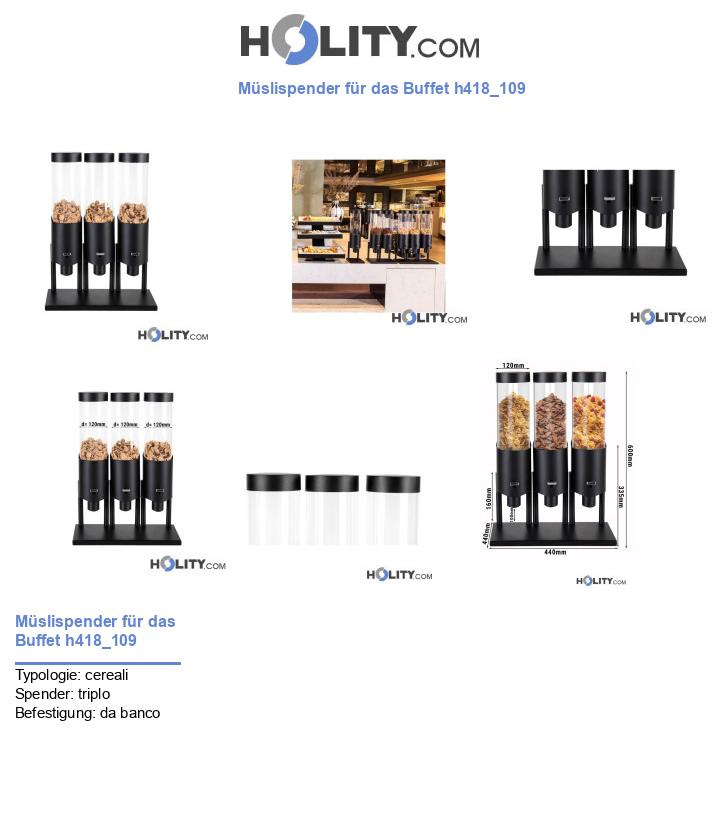 Müslispender für das Buffet h418_109