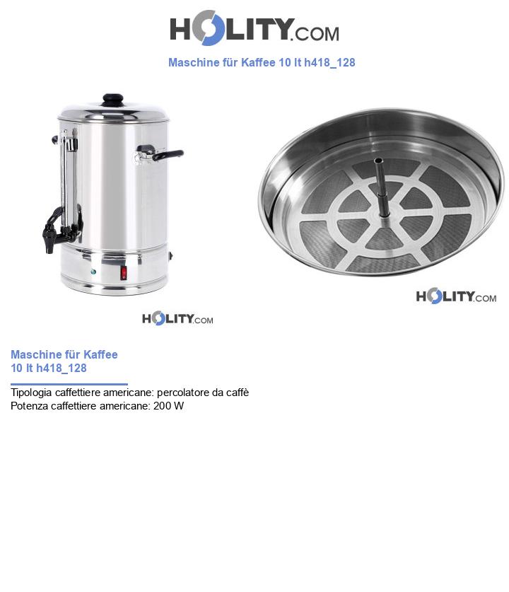 Maschine für Kaffee 10 lt h418_128