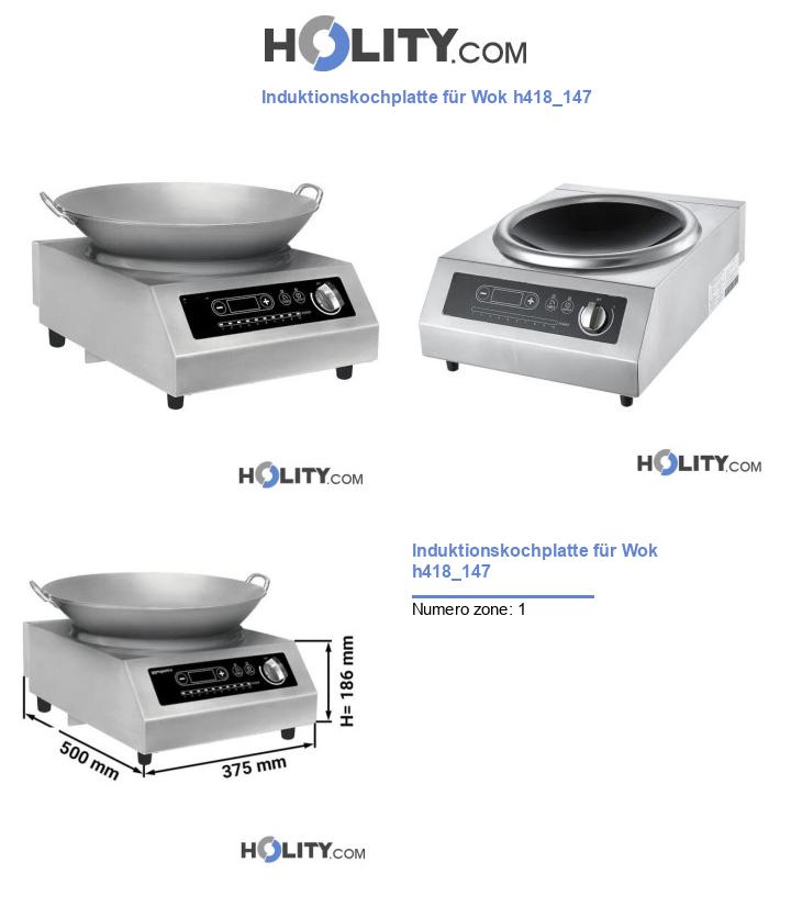 Induktionskochplatte für Wok h418_147