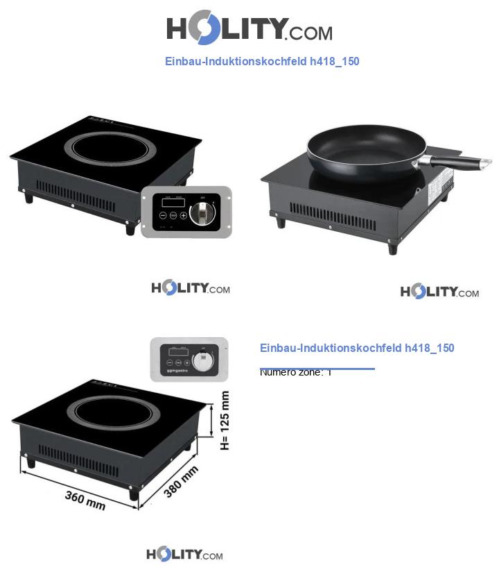 Einbau-Induktionskochfeld h418_150