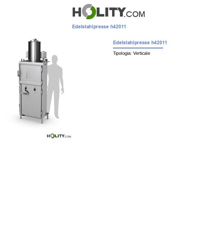 Edelstahlpresse h42011