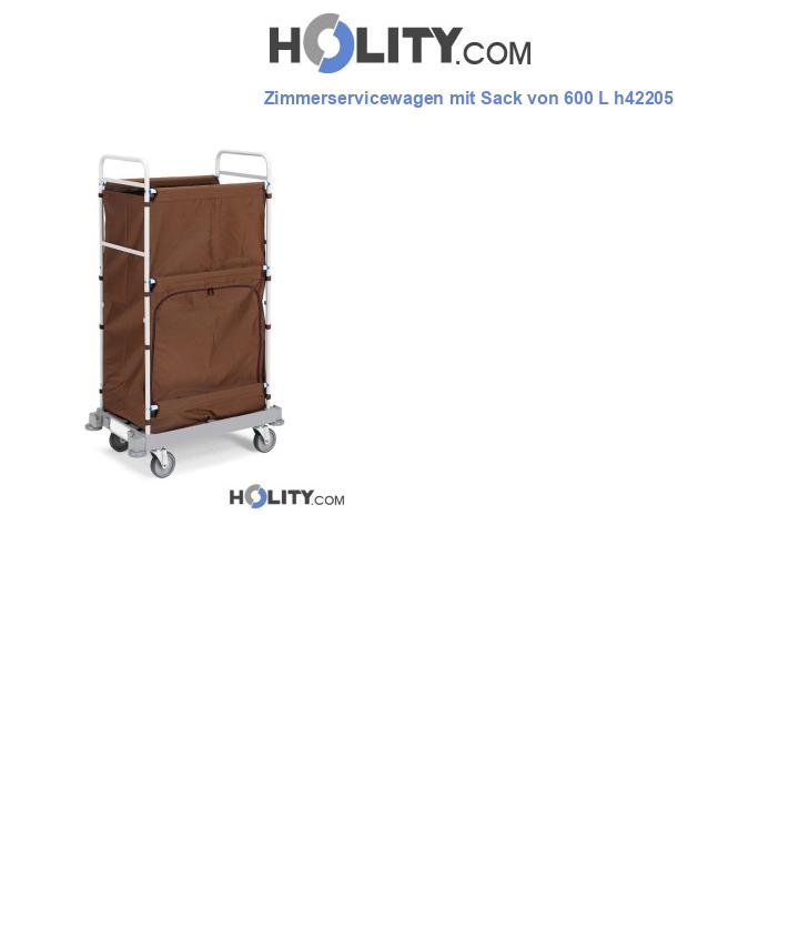 Zimmerservicewagen mit Sack von 600 L h42205