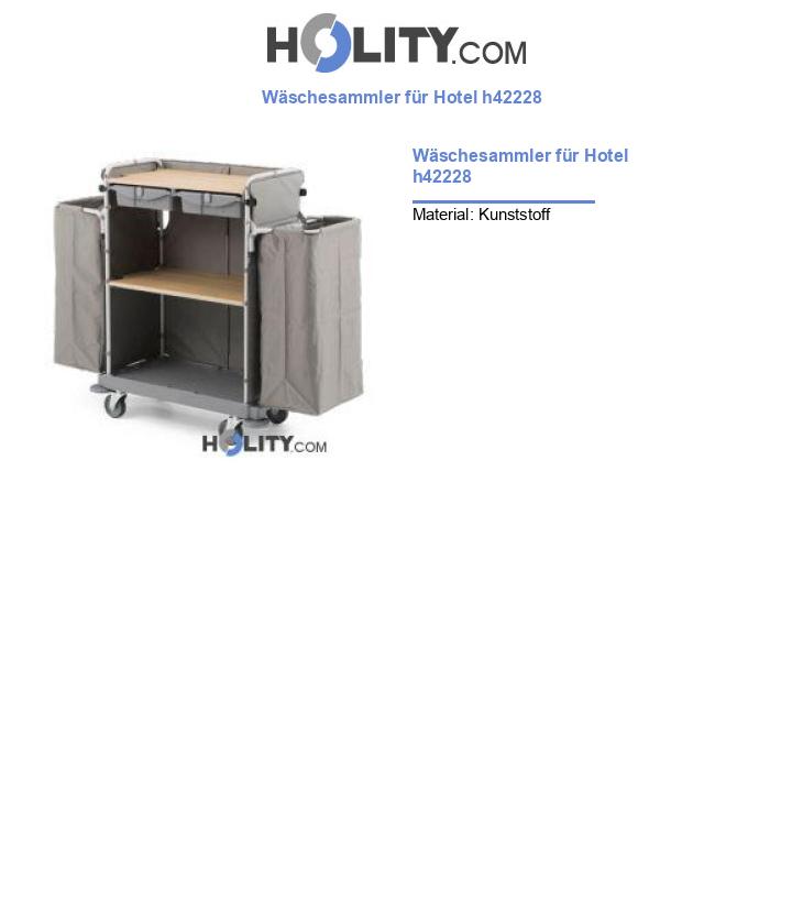 Wäschesammler für Hotel h42228