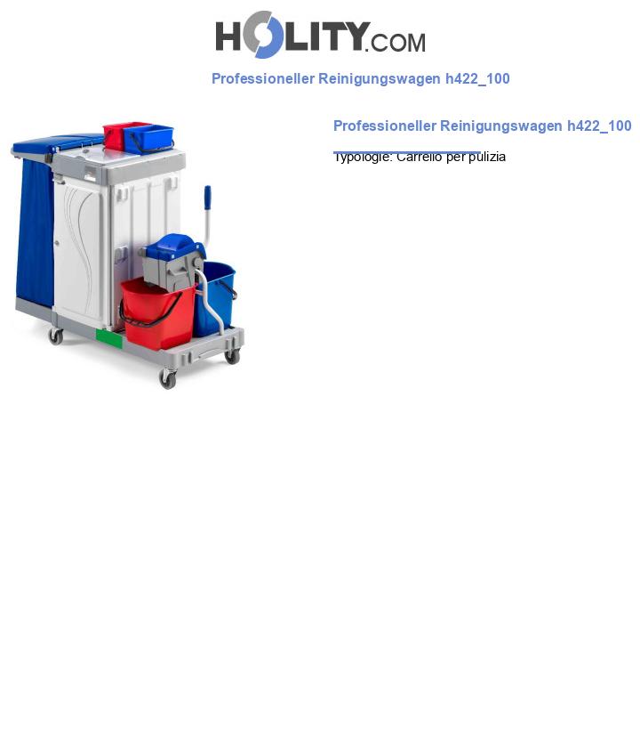 Professioneller Reinigungswagen h422_100