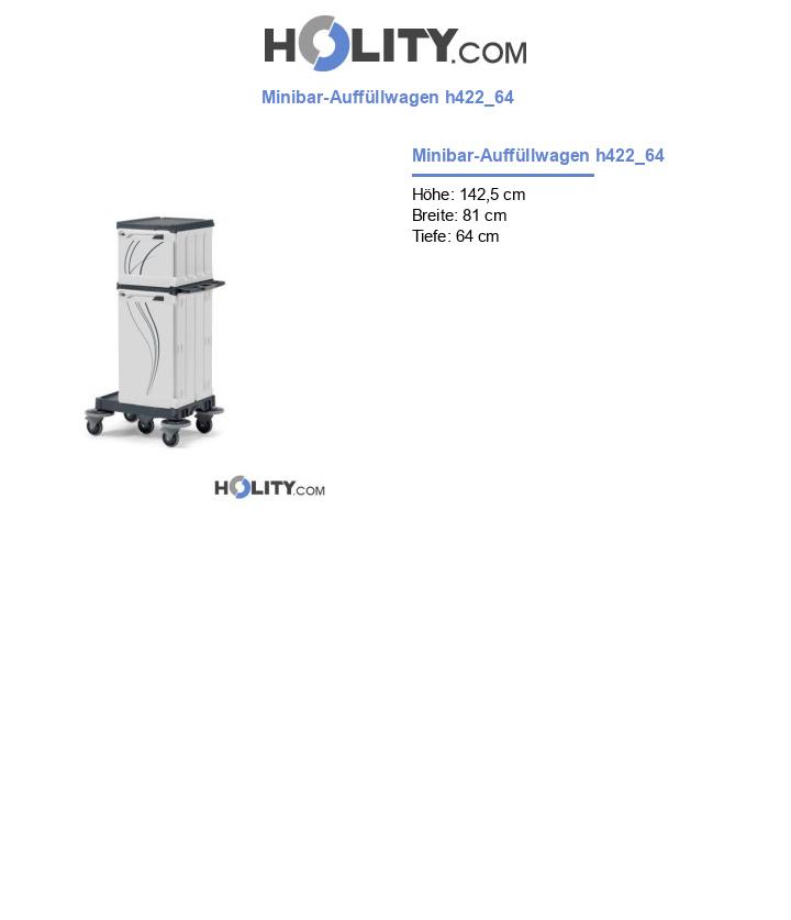 Minibar-Auffüllwagen h422_64