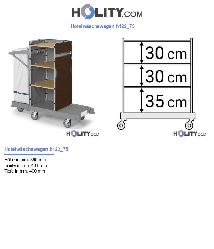 Hotelwäschewagen h422_75