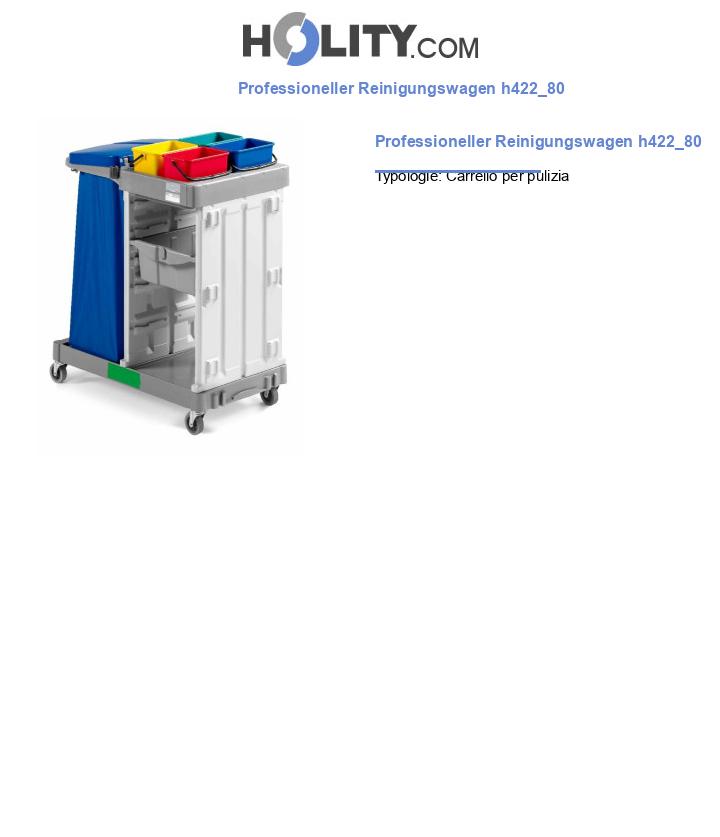Professioneller Reinigungswagen h422_80