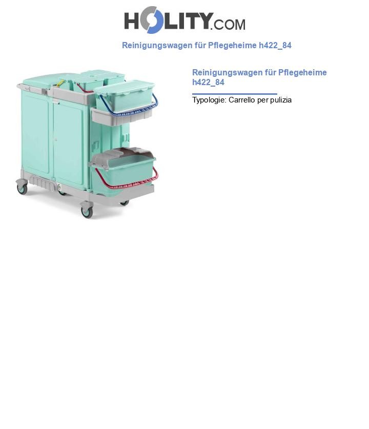 Reinigungswagen für Pflegeheime h422_84