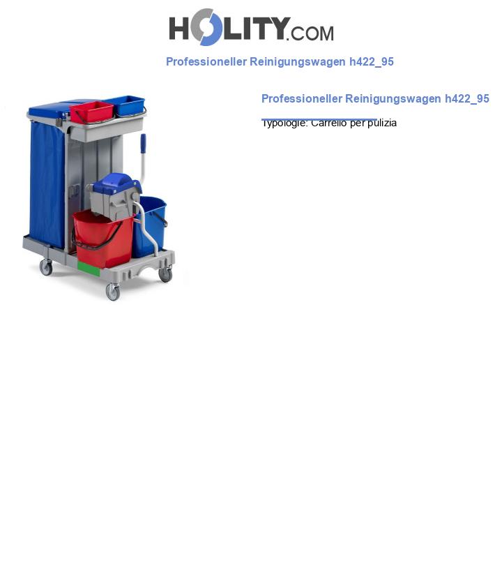 Professioneller Reinigungswagen h422_95