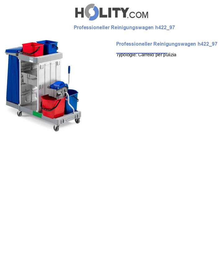 Professioneller Reinigungswagen h422_97