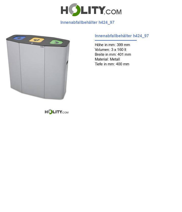 Innenabfallbehälter h424_97