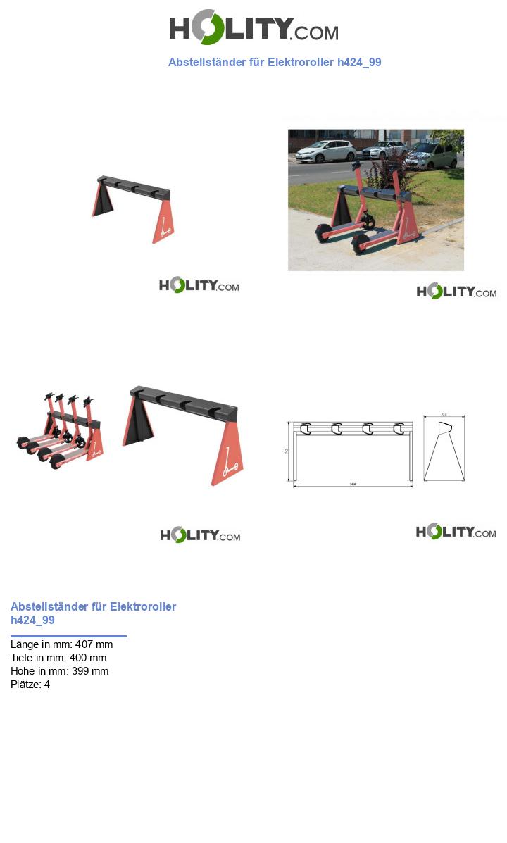 Abstellständer für Elektroroller h424_99