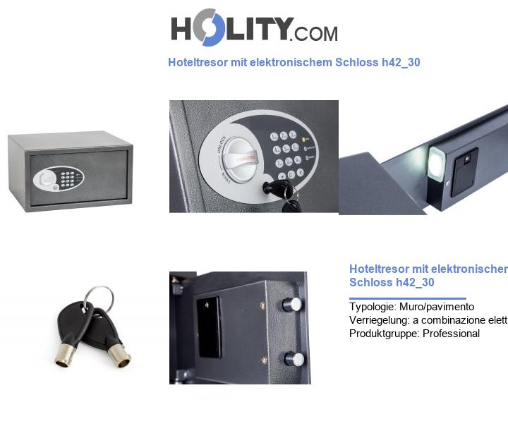 Hoteltresor mit elektronischem Schloss h42_30