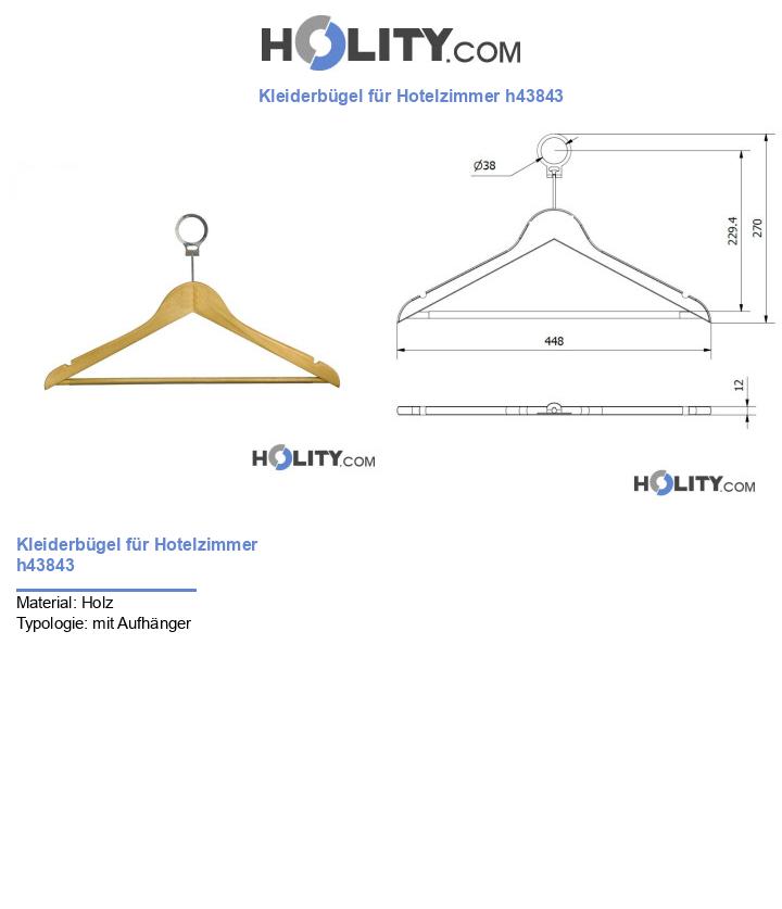 Kleiderbügel für Hotelzimmer h43843