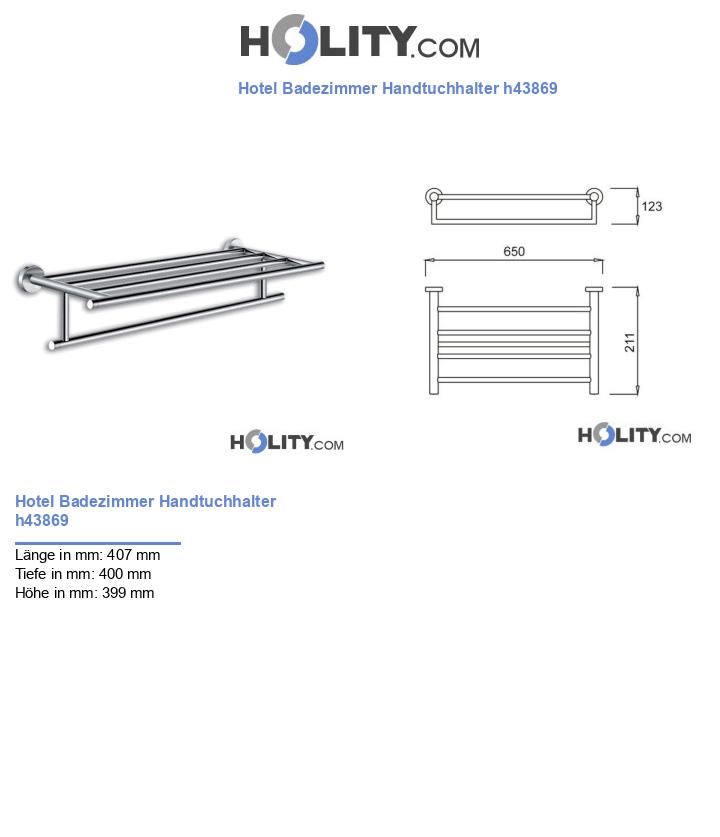 Hotel Badezimmer Handtuchhalter h43869