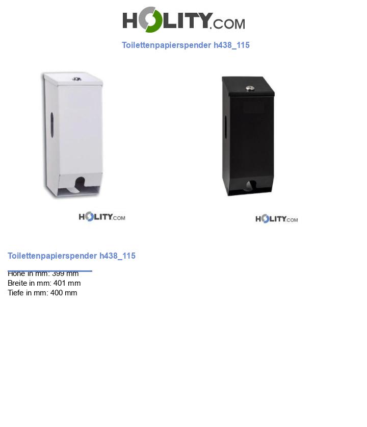 Toilettenpapierspender h438_115