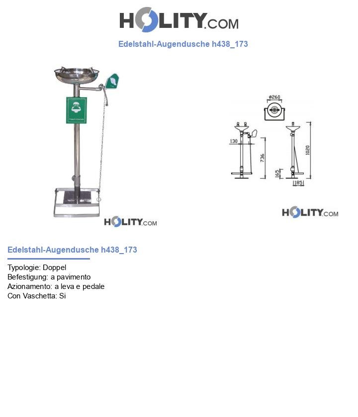 Edelstahl-Augendusche h438_173