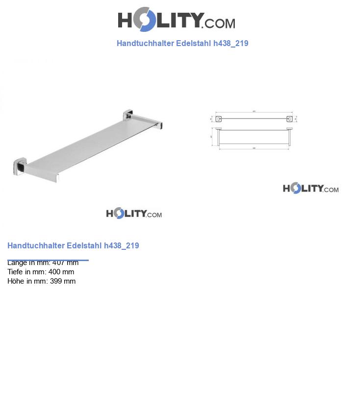 Handtuchhalter Edelstahl h438_219