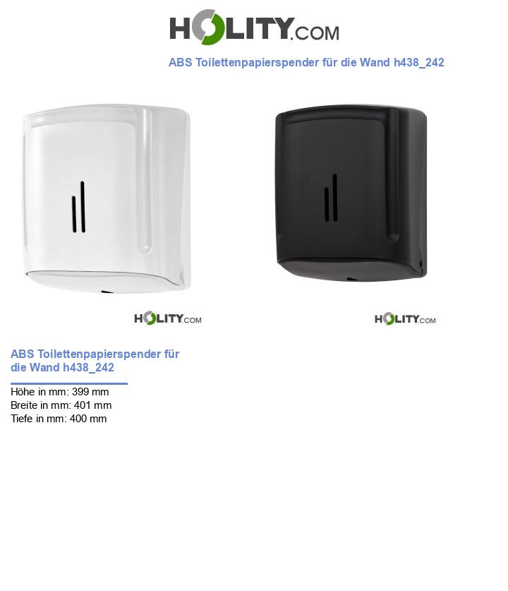 ABS Toilettenpapierspender für die Wand h438_242
