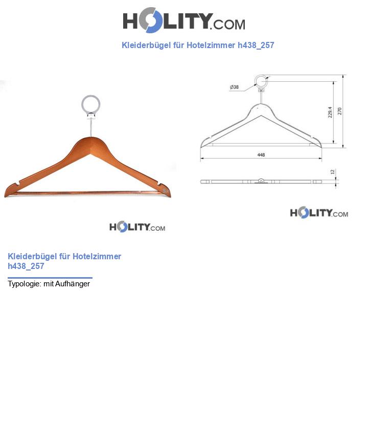 Kleiderbügel für Hotelzimmer h438_257