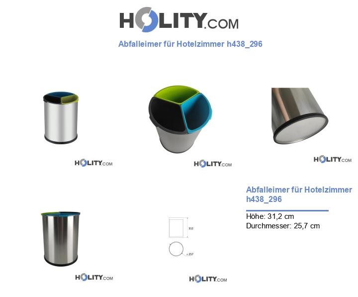 Abfalleimer für Hotelzimmer h438_296