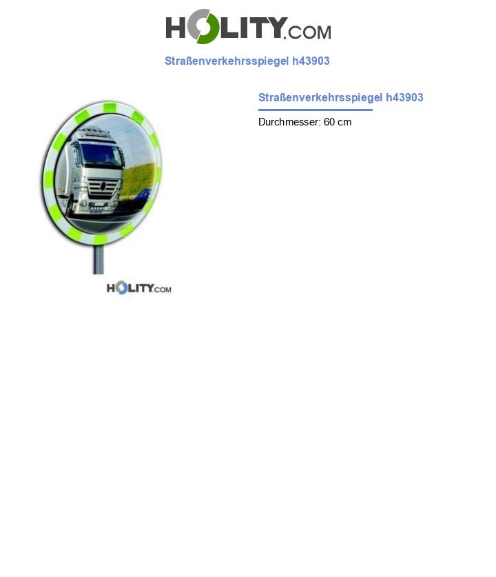 Straßenverkehrsspiegel h43903