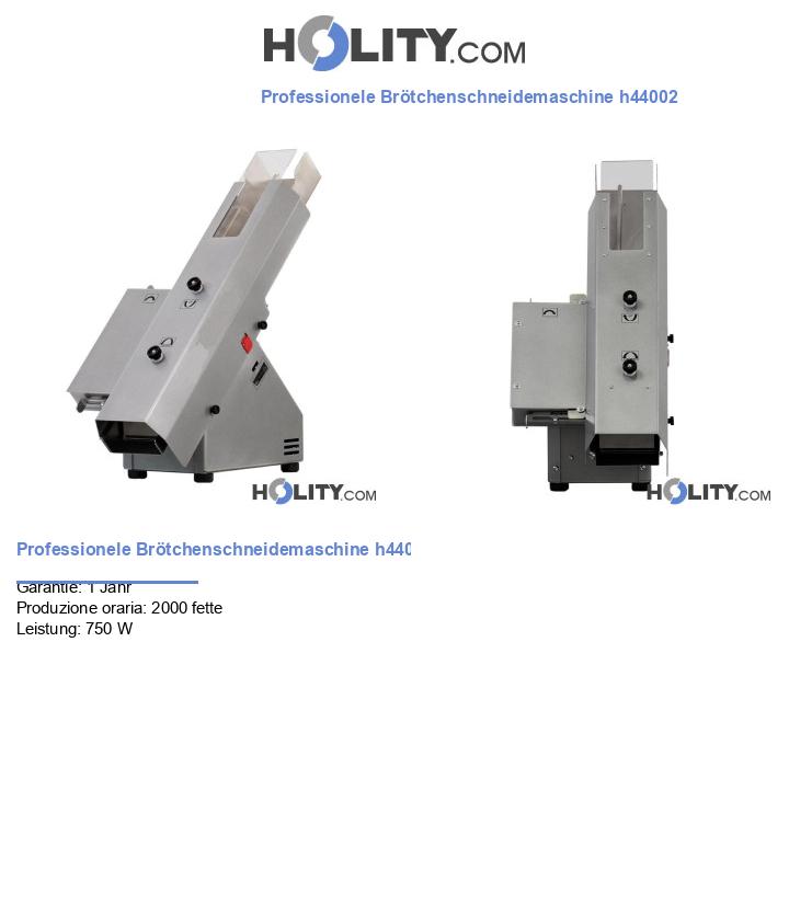 Professionele Brötchenschneidemaschine h44002